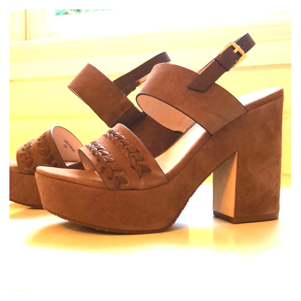 Kate Spade suede wedge sandal